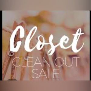 Closet clean out! Make an offer!!!
